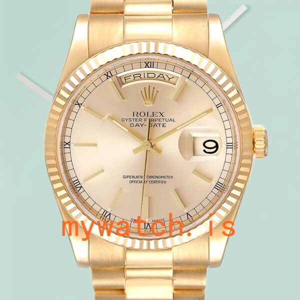 Rolex Day-Date Mens 118238 36mm Champagne Dial: A Timeless Masterpiece