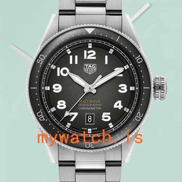 Tag Heuer Autavia WBE5114.EB0173 Men 43mm Silver-tone: A Timeless Masterpiece
