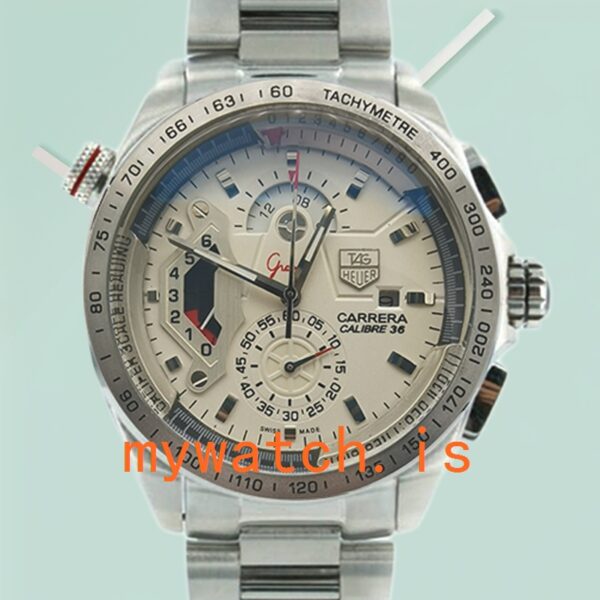 Tag Heuer Carrera Mens CarreraWSB008 43mm Bracelet Japanese Quartz: Genuine vs. Replica