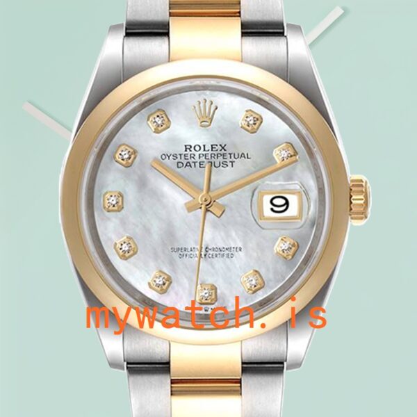 Rolex Datejust Mens 41mm m126303-0017 Mother of Pearl Dial Oyster Bracelet: Genuine vs. Replica