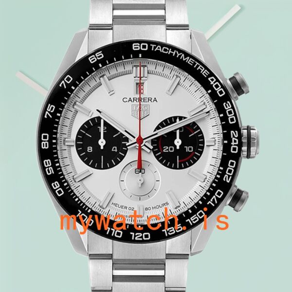 Tag Heuer Carrera Mens 43mm WAR201A.BA0723 Silver-tone: A Timeless Masterpiece
