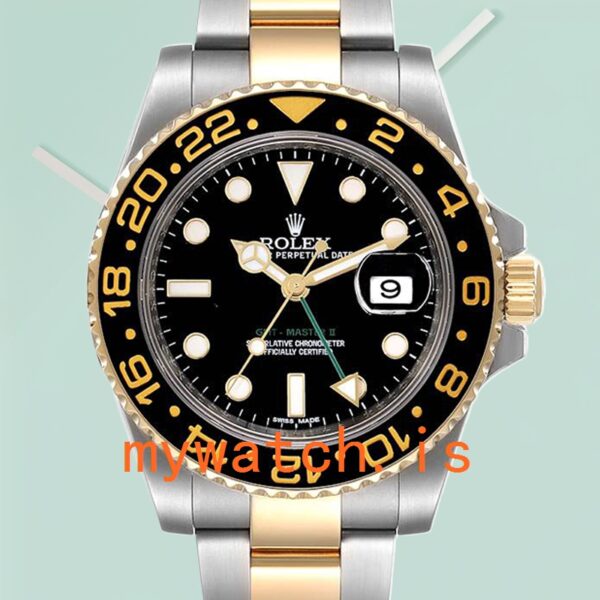 Rolex GMT Master 16713BKSO-1 40mm Mens Automatic: Genuine vs. Replica