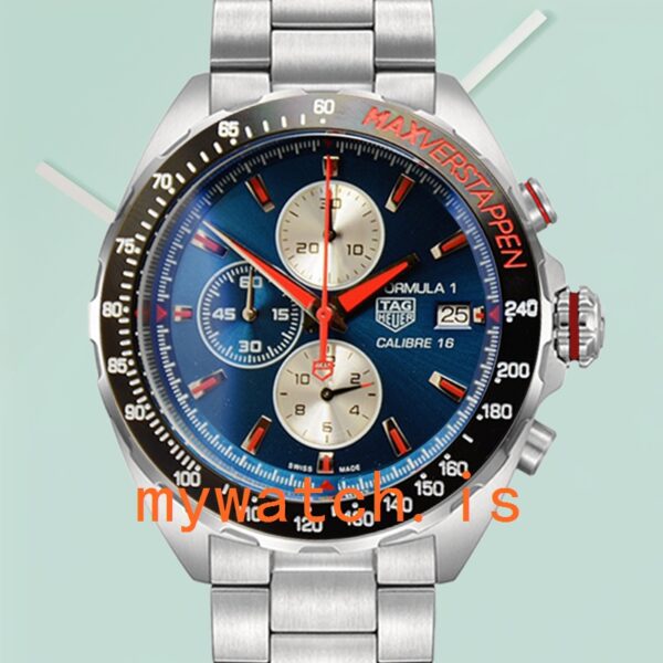 Tag Heuer Formula 1 CAZ2018-003 43mm Men Silver-tone: A Timeless Masterpiece